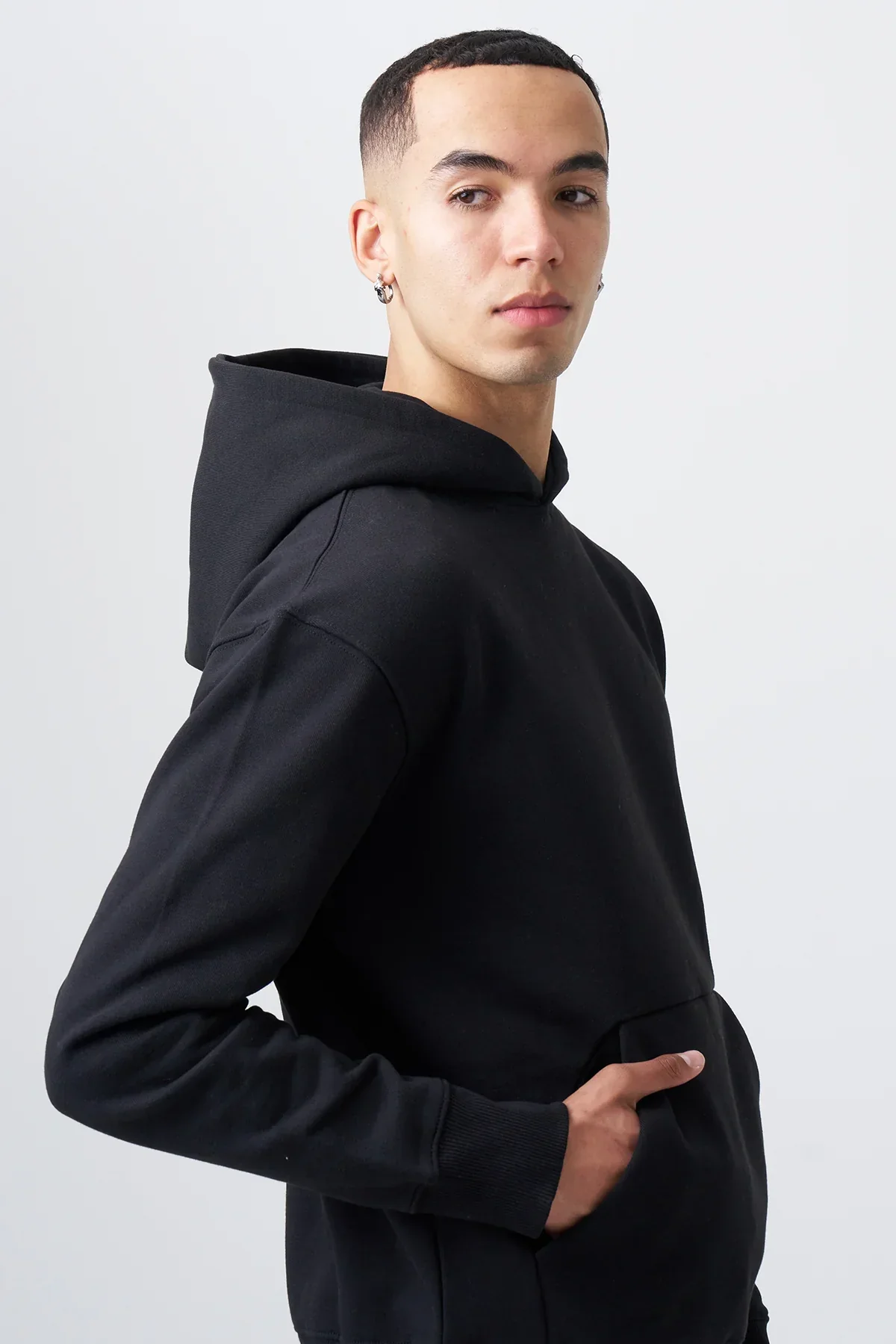 Black Classic | 450 GSM Premium Fabric | Heavyweight Elegance.